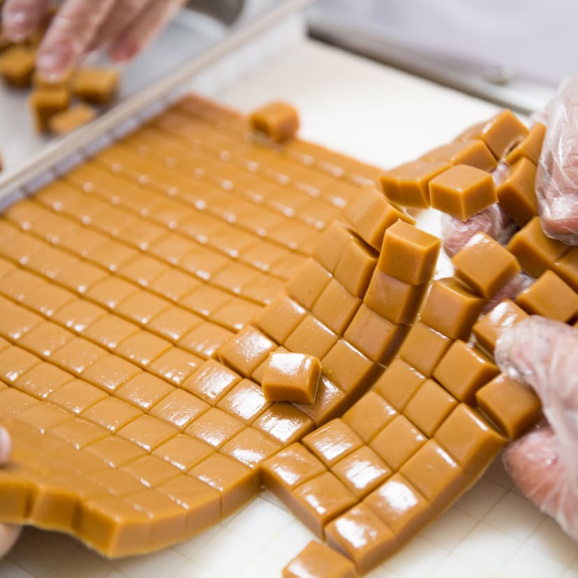 Salted Vanilla Caramels