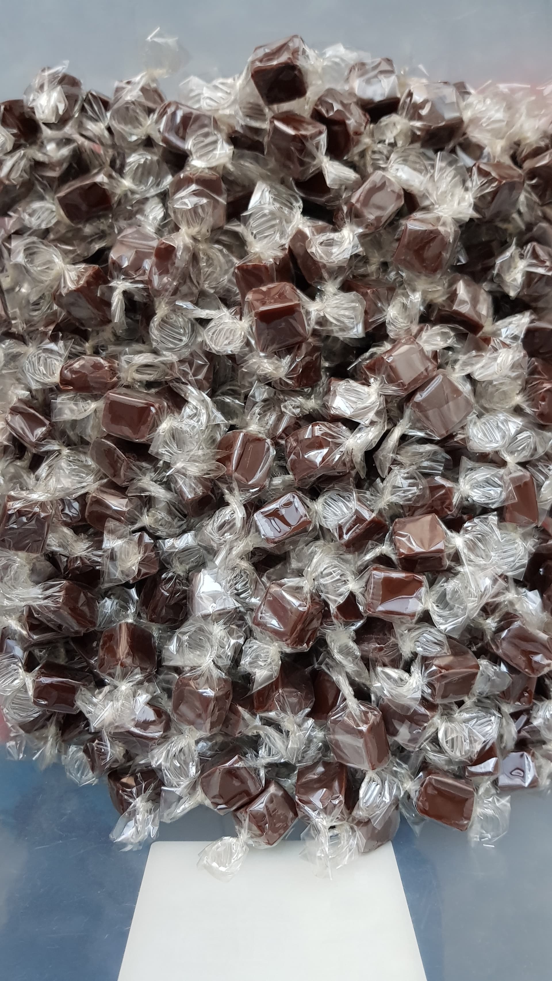 Chilli Dark Chococlate Caramels Wrapped
